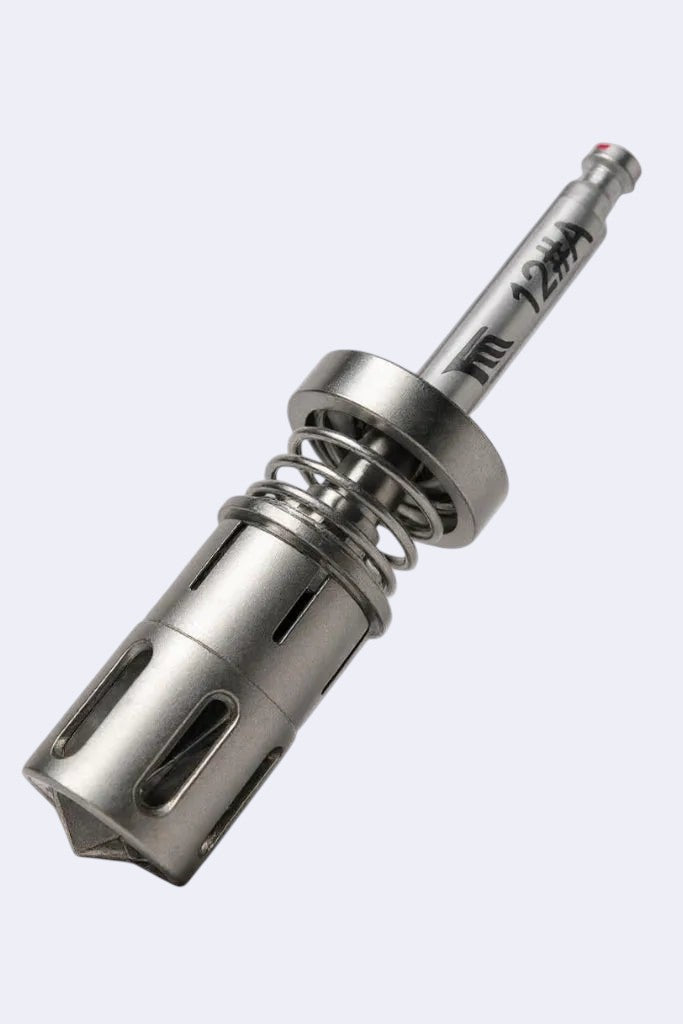 DENTISTOOLBOX surgical bone graft trephine drill, available in 4, 5, 6 mm diameters, made of stainless steel.