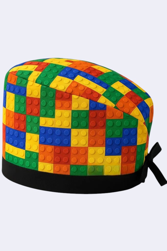 Calots chirurgicaux bande noir Lego