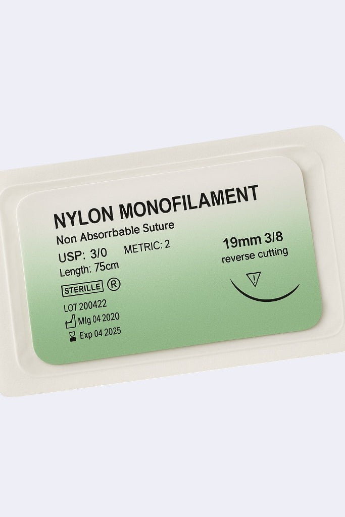 Fils de suture 3/0 monofilament nylon