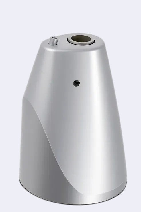 DENTISTOOLBOX silver surgical handpiece 1:1 internal irrigation, stainless steel, for precise dental surgery and implantology.